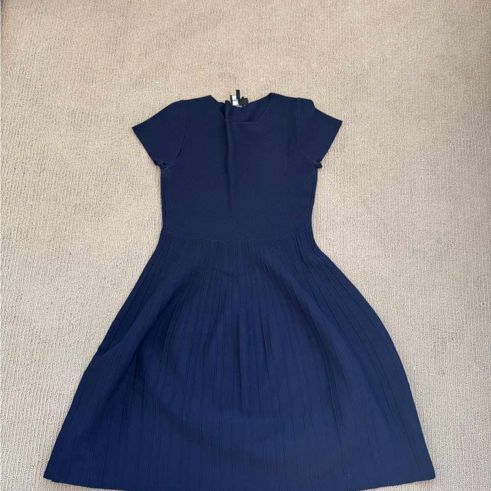 Emporio Armani Dark Blue Midi Dress